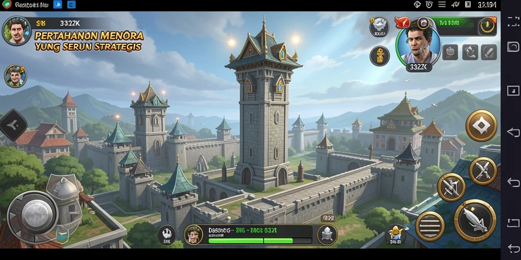 Screenshot gameplay Tower Defense yang menarik di 33ZK.