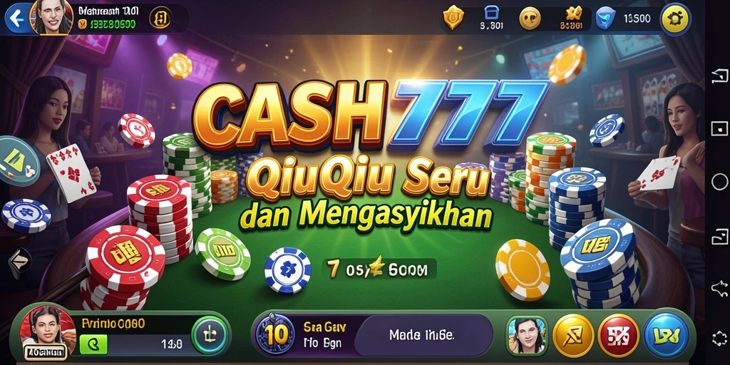 Screenshot gameplay QiuQiu yang mendebarkan di CASH777.