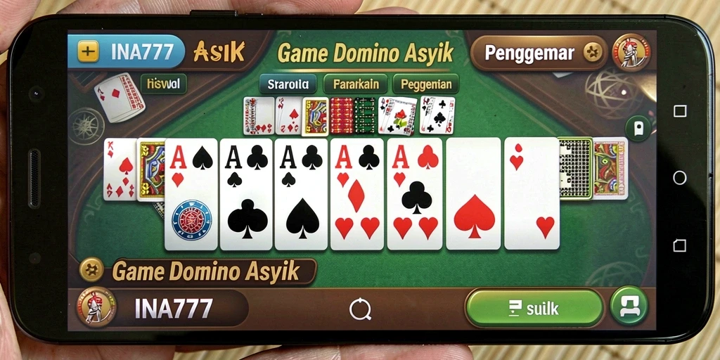 Screenshot gameplay <strong>INA777</strong> menunjukkan keseruan saat bermain domino.