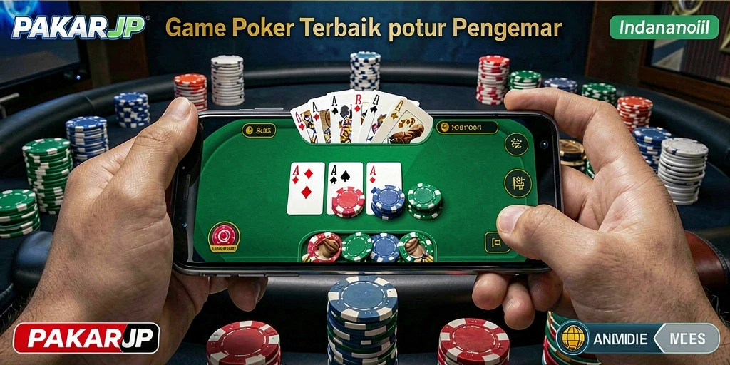 Tampilan gameplay PAKARJP yang seru dan menantang di Poker.