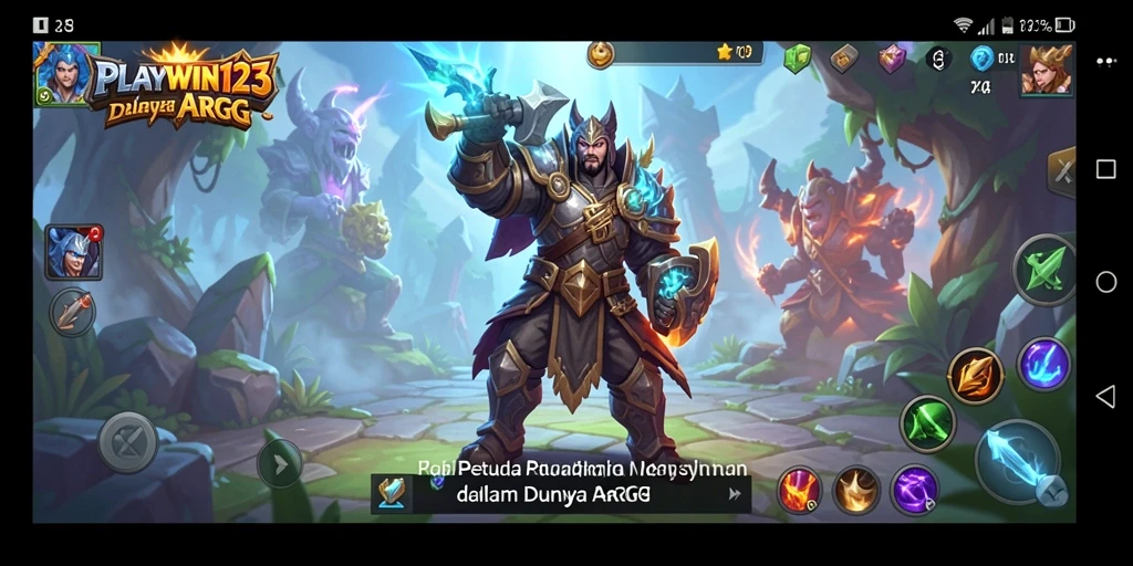 Tampilan gameplay yang seru dan menegangkan dalam <strong>PLAYWIN123</strong> ARPG.