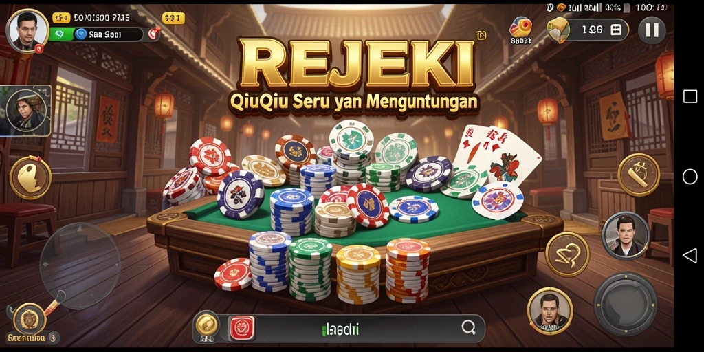 Tampilan gameplay QiuQiu yang menarik dan seru.