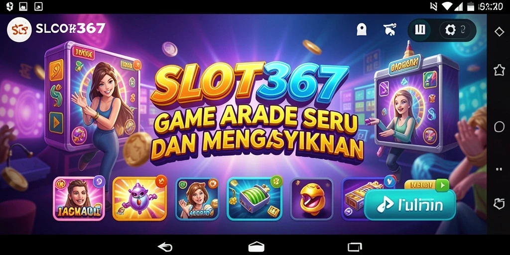Tampilan gameplay SLOT367 yang mendebarkan dan penuh warna.
