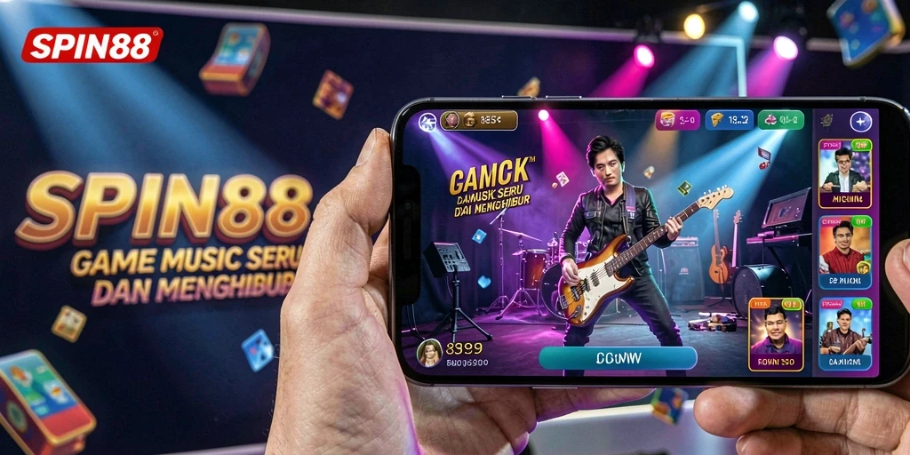 Tangkapan layar utama SPIN88 dengan gameplay yang menarik dan penuh warna.