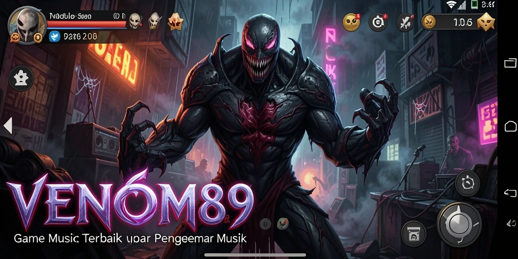 Tampilan gameplay yang seru dan interaktif di VENOM889.